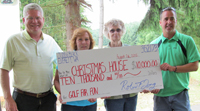 judd&black donation check